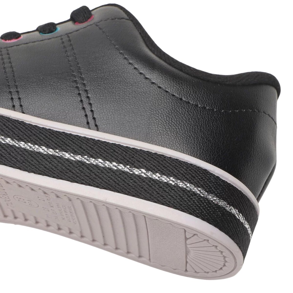 TÊNIS MOLEKINHA MENINA FLATFORM 2520.320 Preto 6