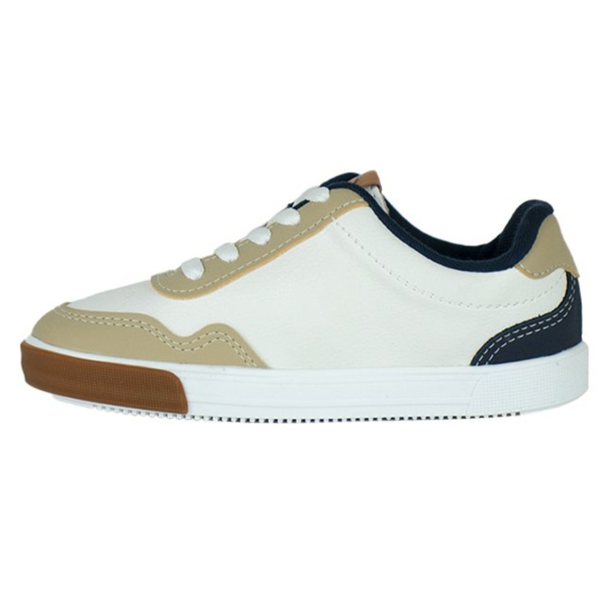 TÊNIS CASUAL MOLEKINHO MENINO 2842.217 Branco/Azul/Bege 3
