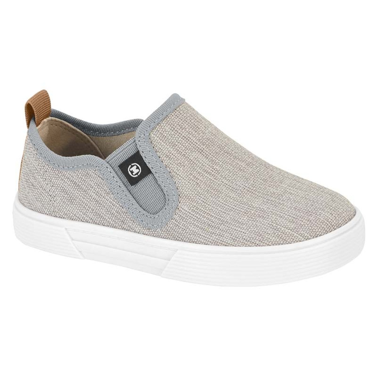 TÊNIS SLIP ON MOLEKINHO BABY 2136.161 Cinza 1