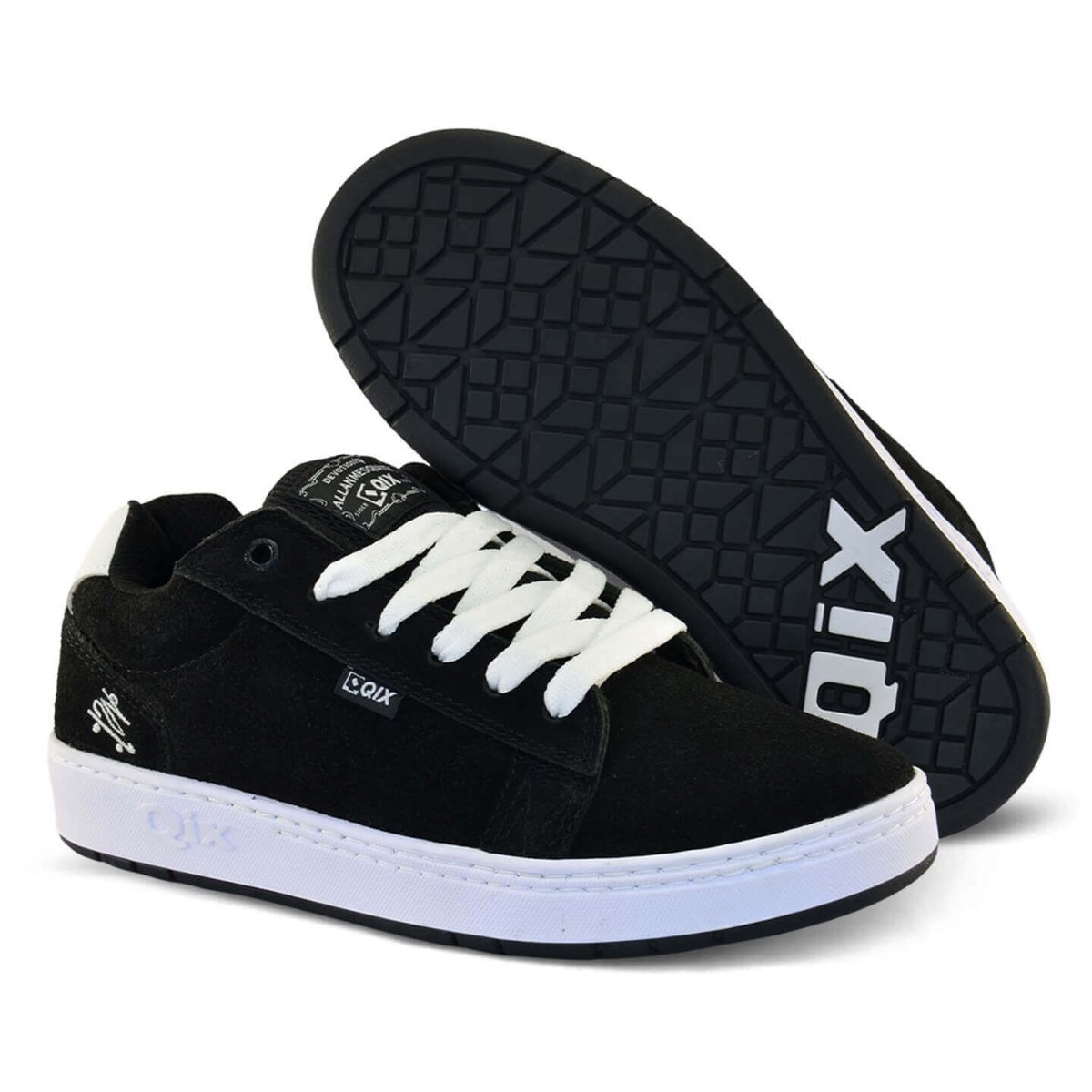 TÊNIS QIX CHORÃO PRO MODEL ALLAN MESQUITA Preto/Branco 3