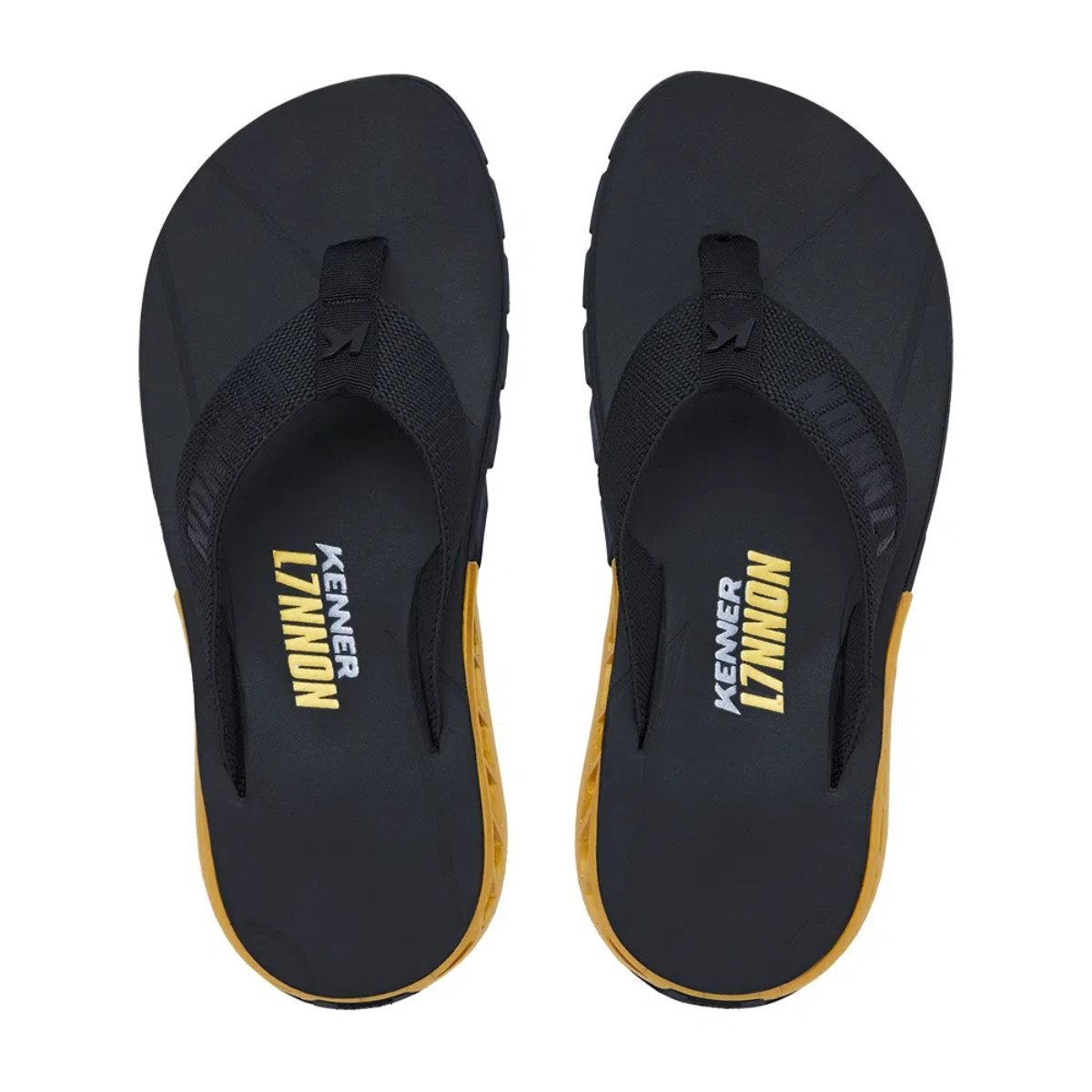 CHINELO KENNER RAKKA AMPASS L7 Preto/Dourado 3