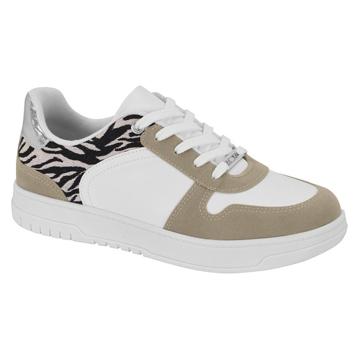 TÊNIS CASUAL VIZZANO ANIMAL PRINT 1419.108 Branco 1