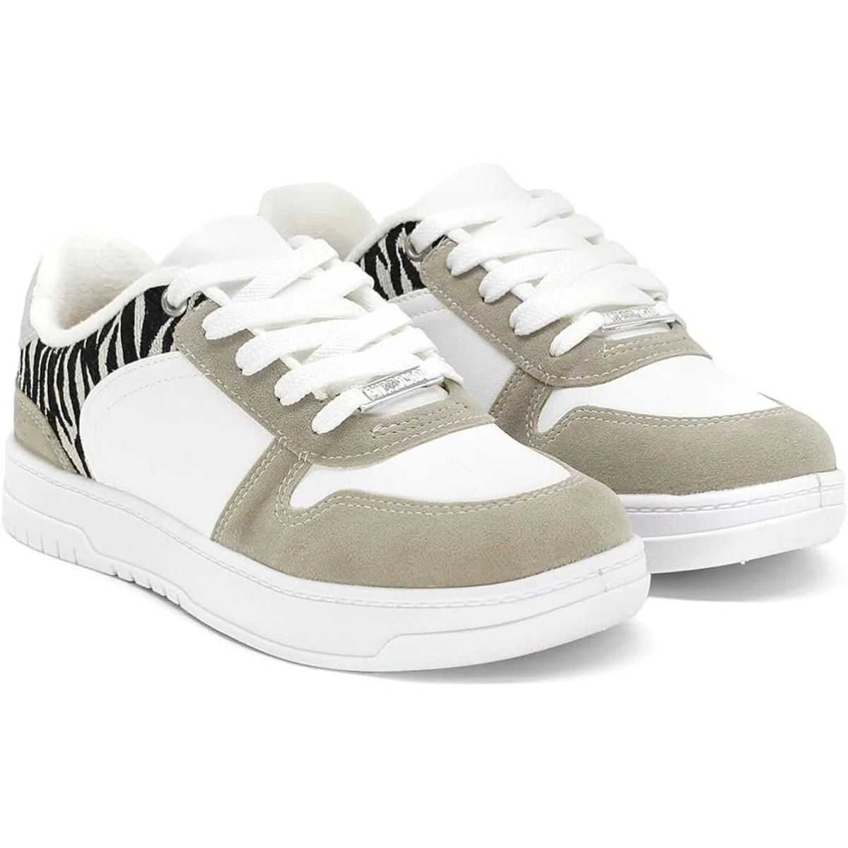 TÊNIS CASUAL VIZZANO ANIMAL PRINT 1419.108 Branco/Bege/Animal Print 2