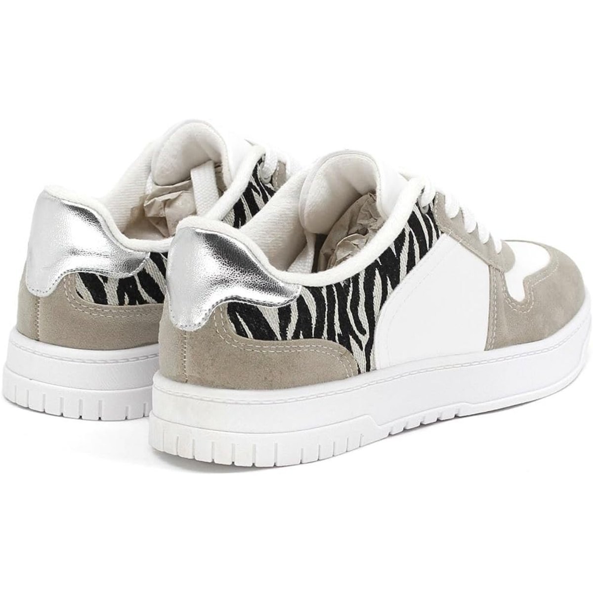 TÊNIS CASUAL VIZZANO ANIMAL PRINT 1419.108 Branco/Bege/Animal Print 4