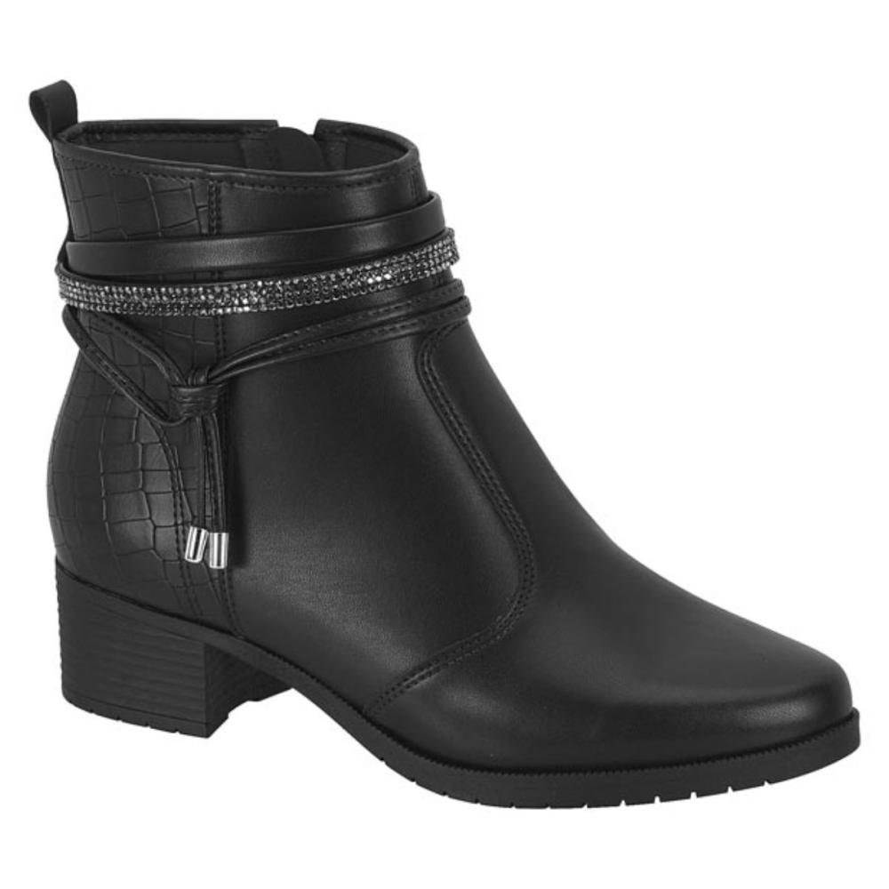 BOTA MOLECA CANO CURTO BRILHO 5346.103  Preto 1