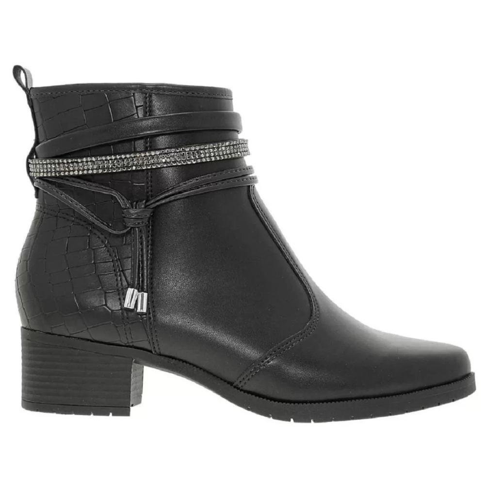 BOTA MOLECA CANO CURTO BRILHO 5346.103  Preto 2