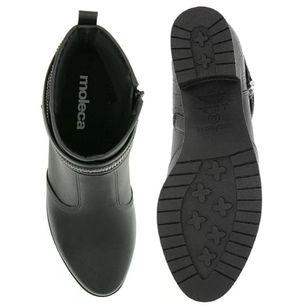 BOTA MOLECA CANO CURTO BRILHO 5346.103  Preto 4