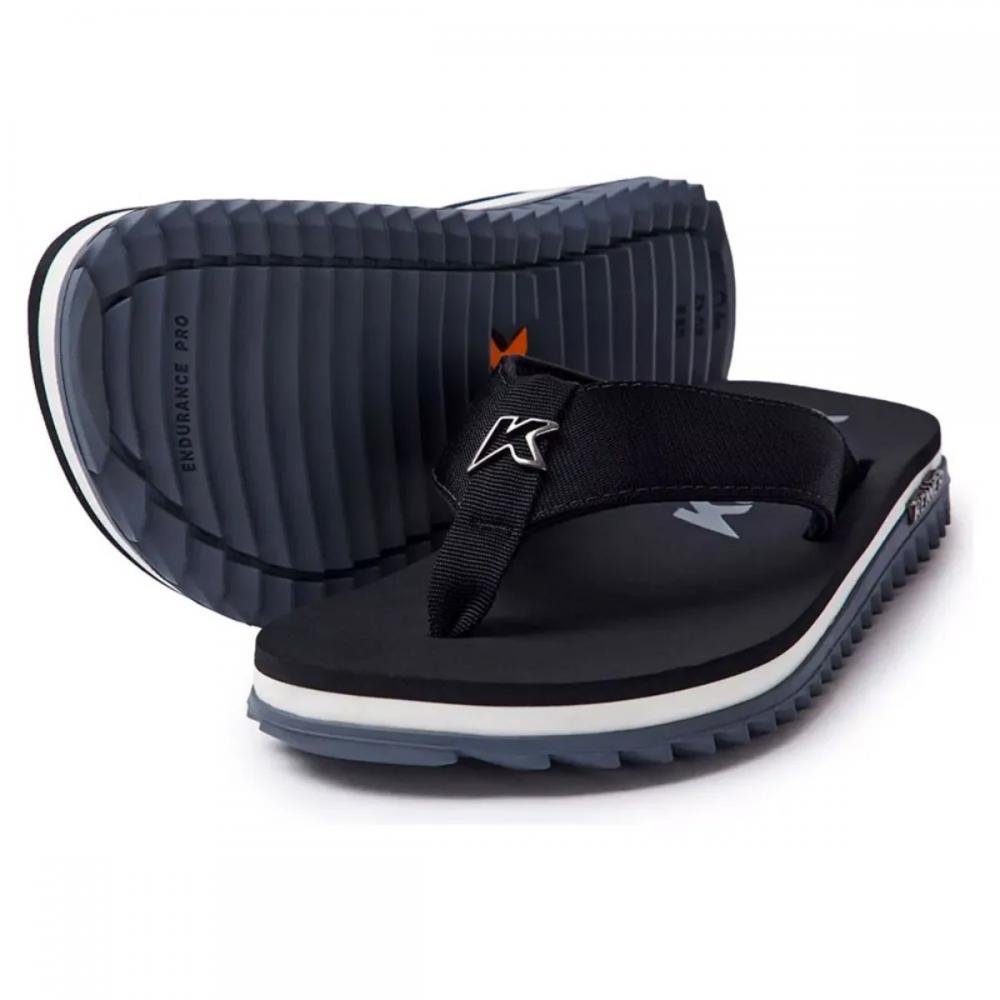 SANDÁLIA KENNER KIVAH LINE Preto/Branco 2