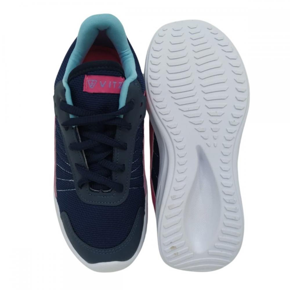 TÊNIS VITZ MENINA 390.009 Azul/Rosa 3