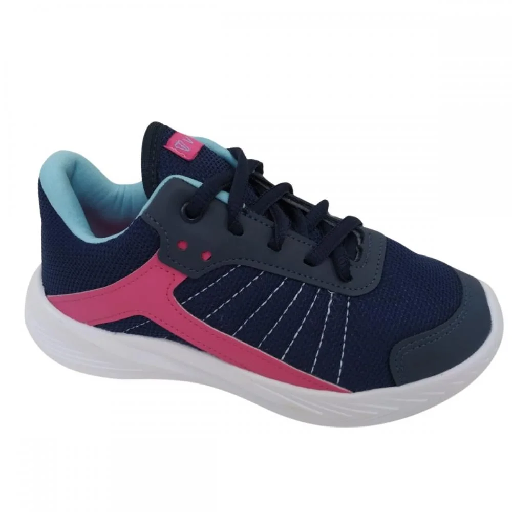 TÊNIS VITZ MENINA 390.009 Azul/Rosa 4