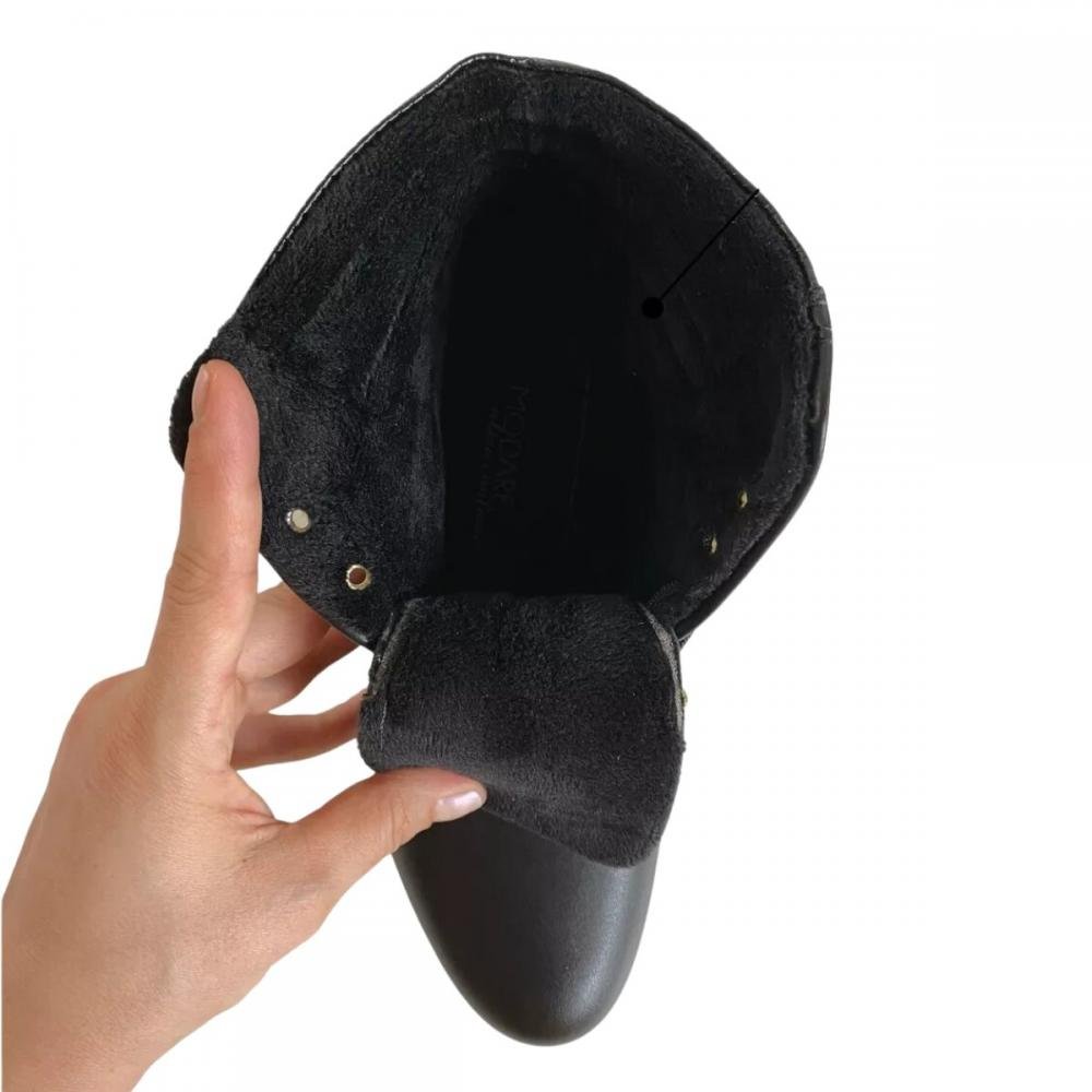 BOTA MODARE CANO BAIXO 7072-103 Preto 3