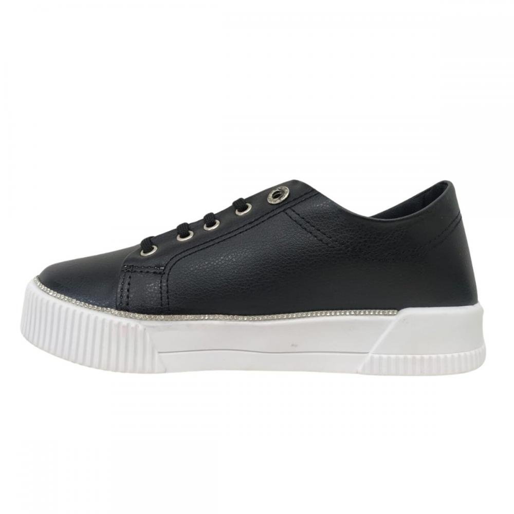 TÊNIS SOPHIA ALMEIDA CASUAL STRASS 633P Preto 4
