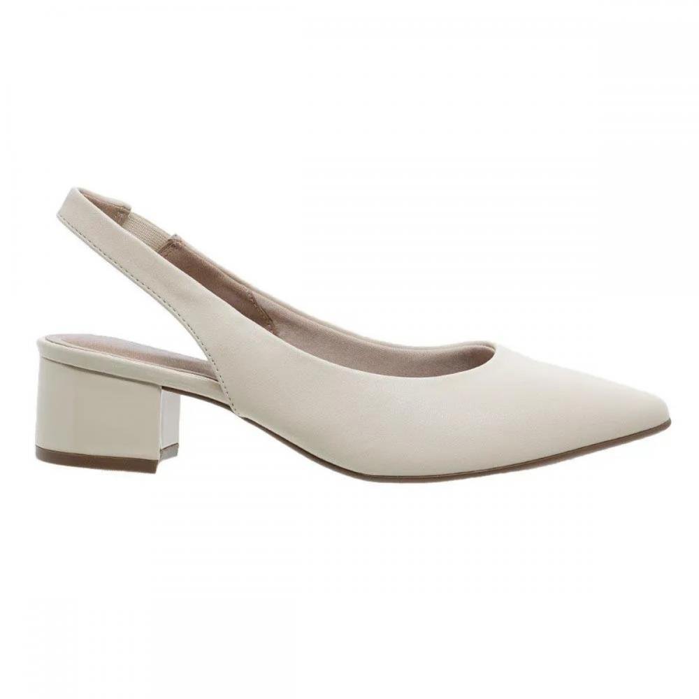 SAPATO SLINGBACK BEIRA RIO 4182.220  Branco 2