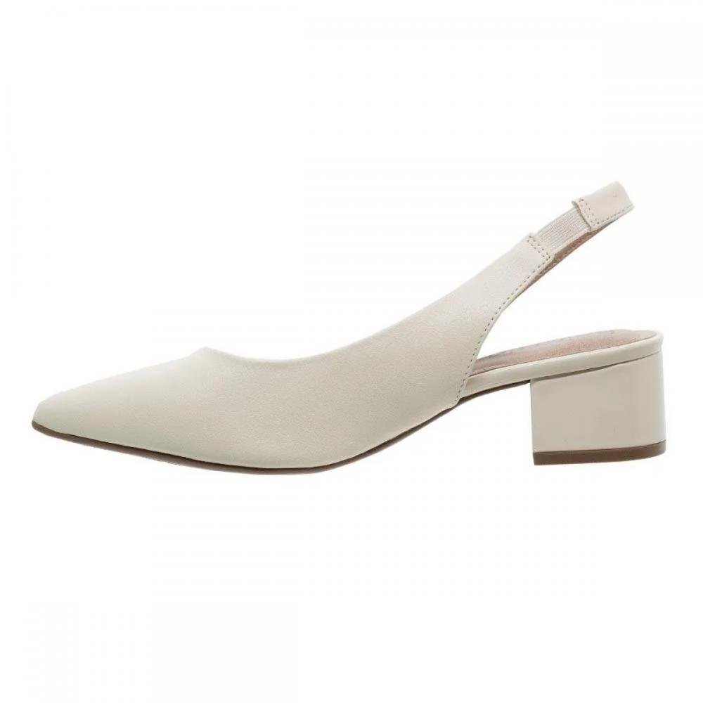 SAPATO SLINGBACK BEIRA RIO 4182.220  Branco 4