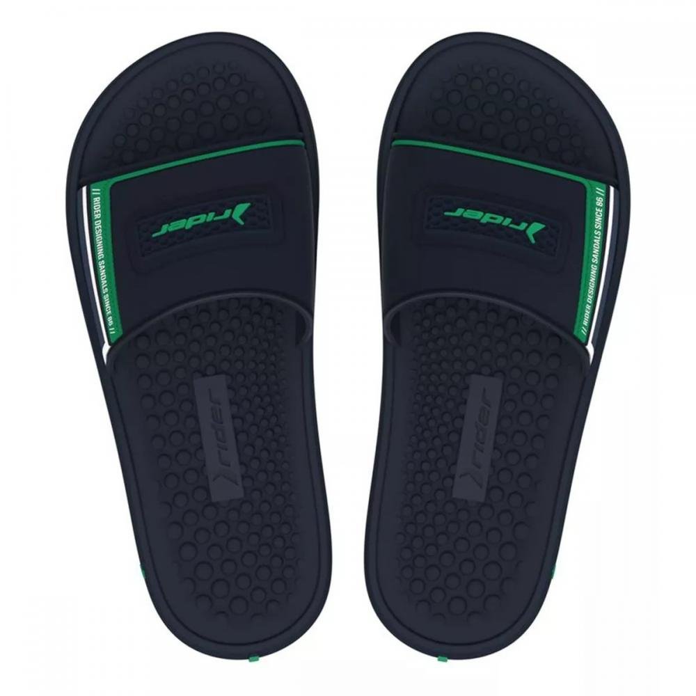 CHINELO SLIDE INFANTIL PUMP RIDER 11784 Azul 3