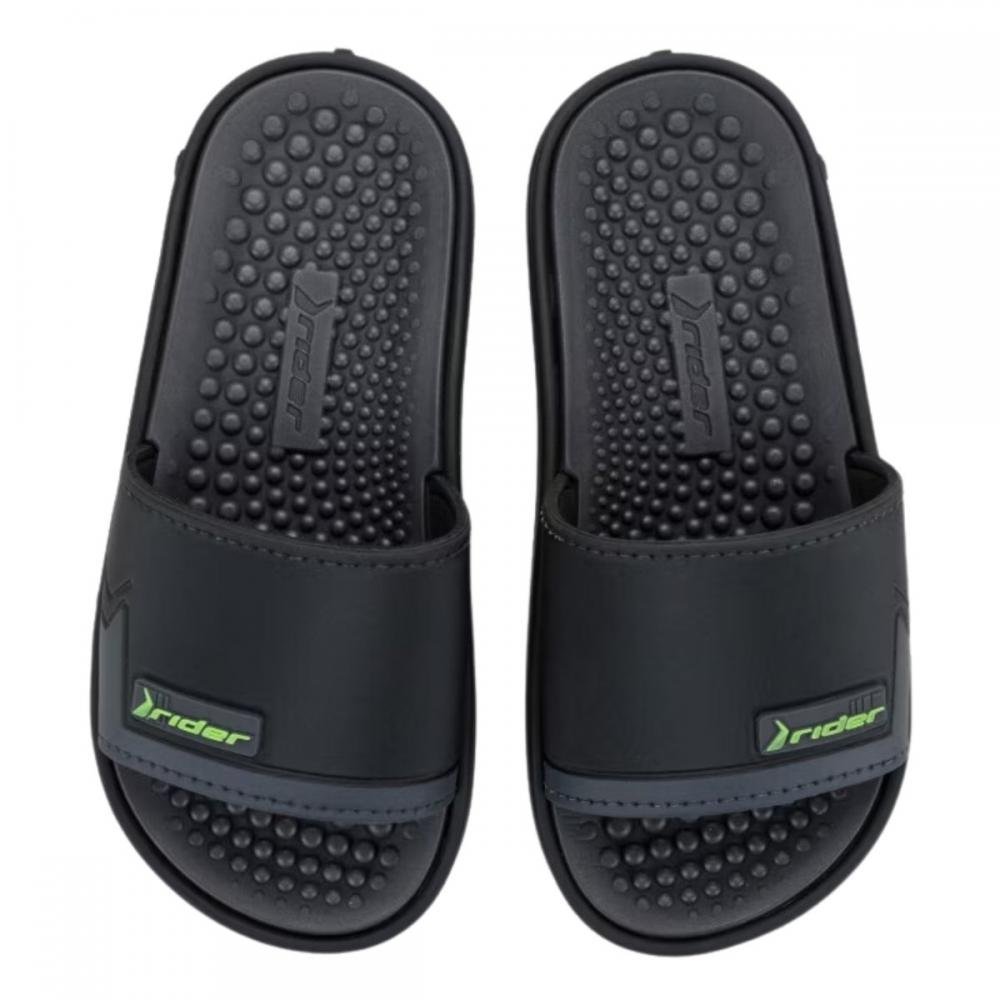 CHINELO SLIDE INFANTIL PUMP RIDER 11784 Preto 4