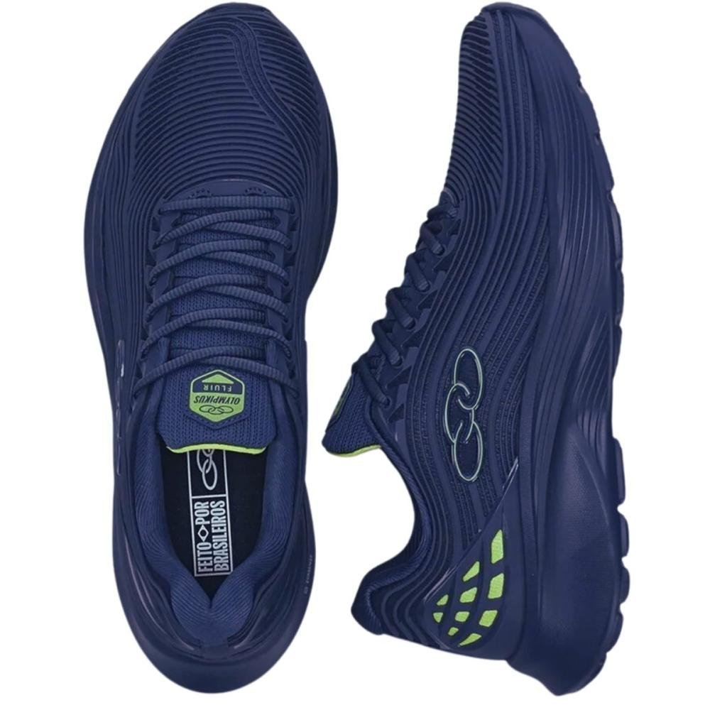 TÊNIS OLYMPIKUS FLUIR MASCULINO Azul Escuro 3