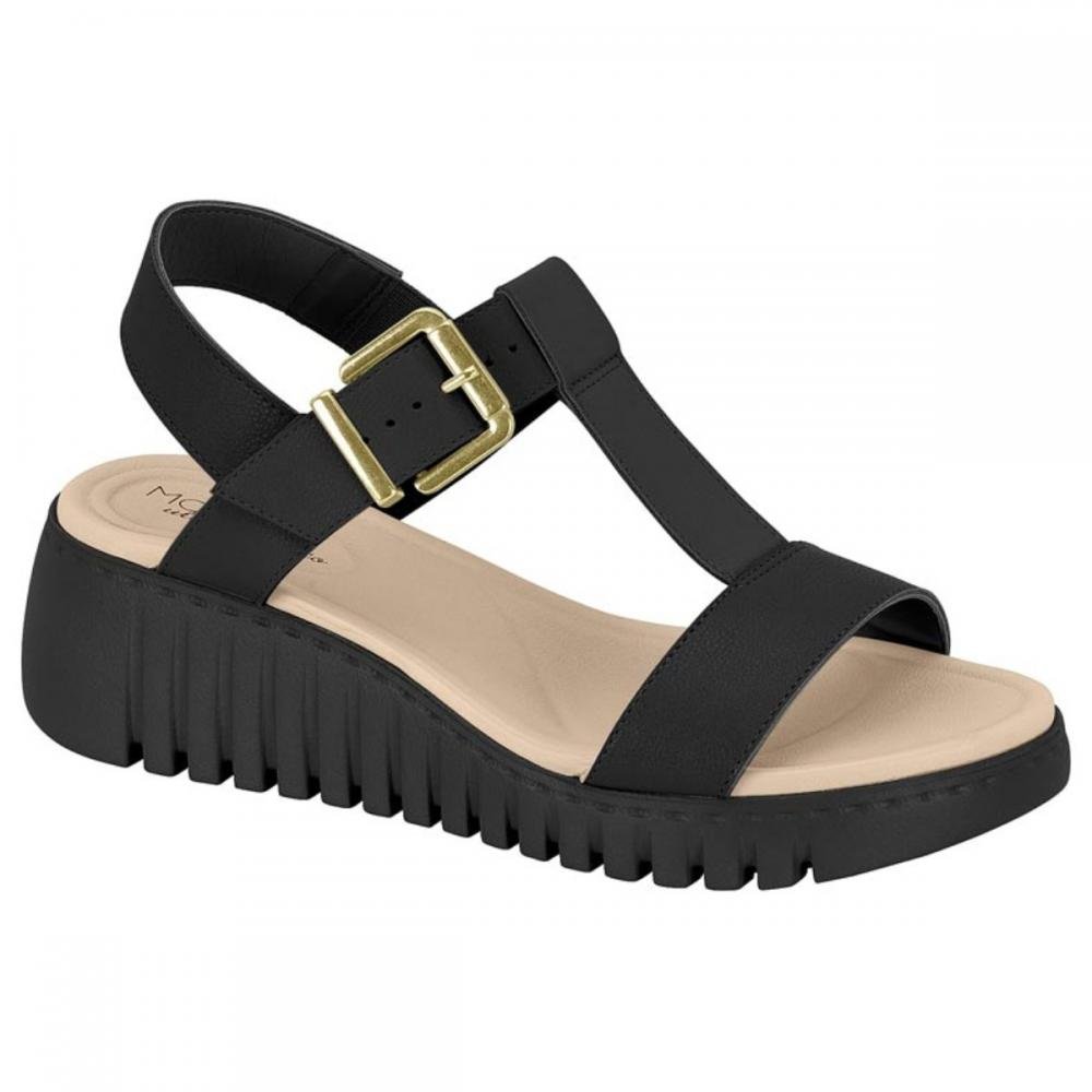 SANDÁLIA ANABELA MODARE ULTRACONFORTO 7197.103 Preto 1