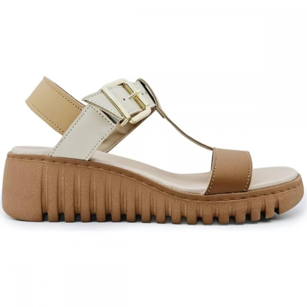 SANDÁLIA ANABELA MODARE ULTRACONFORTO 7197.103 Marrom 2