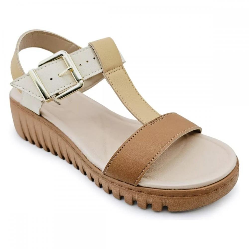 SANDÁLIA ANABELA MODARE ULTRACONFORTO 7197.103 Marrom 5