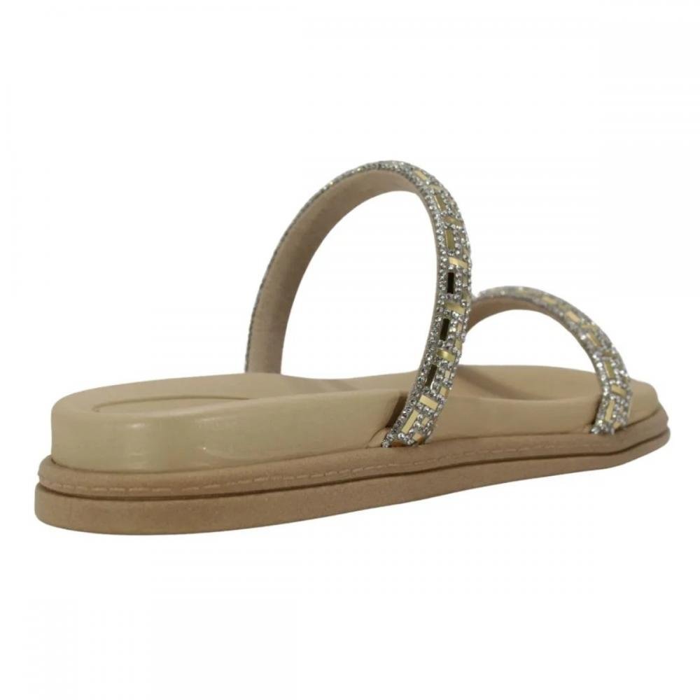 PAPETE BEIRA RIO CONFORTO STRASS 8488.105 Bege 6