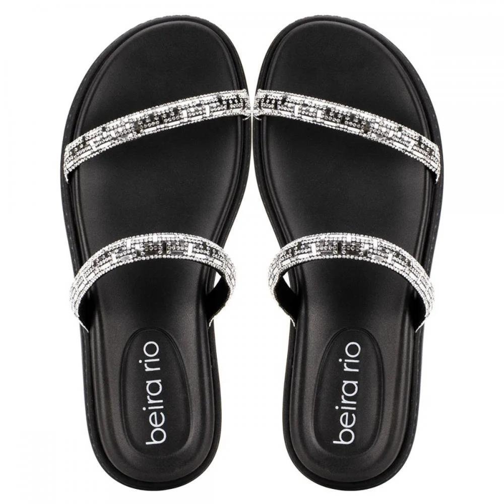 PAPETE BEIRA RIO CONFORTO STRASS 8488.105 Preto 4