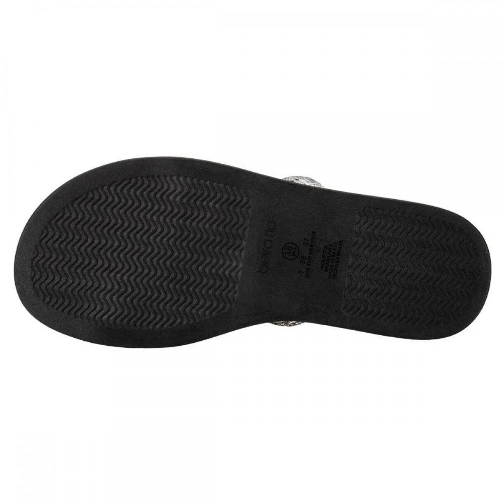 PAPETE BEIRA RIO CONFORTO STRASS 8488.105 Preto 6