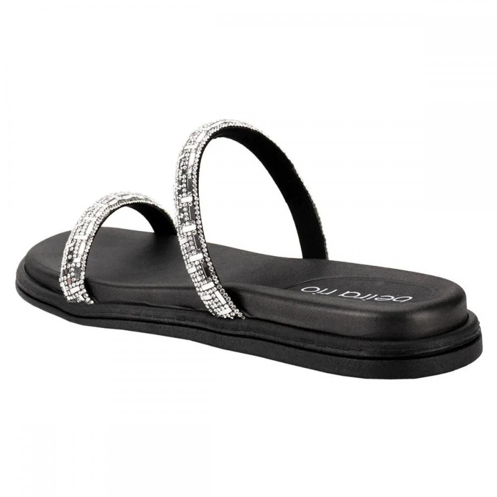 PAPETE BEIRA RIO CONFORTO STRASS 8488.105 Preto 5