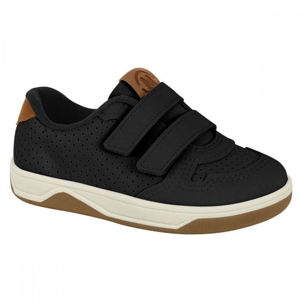 TÊNIS MOLEKINHO BABY CASUAL 2623.102 Preto/Marrom 1