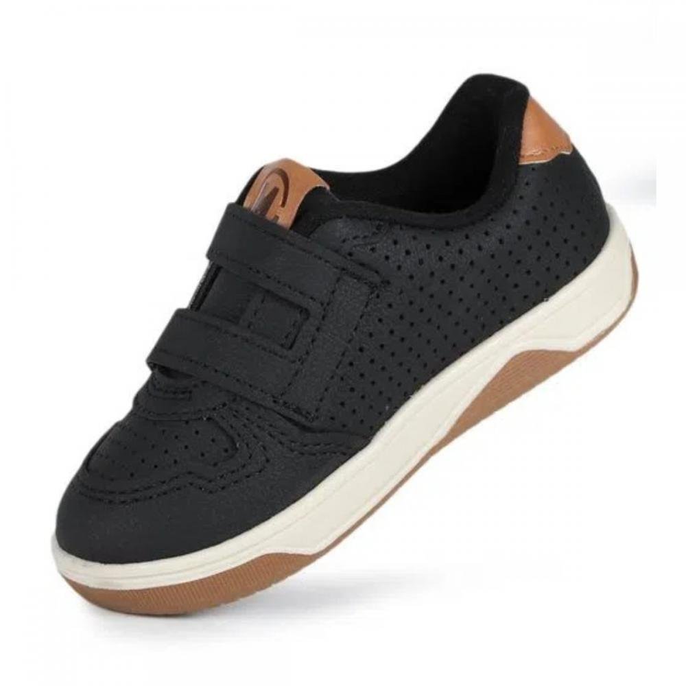 TÊNIS MOLEKINHO BABY CASUAL 2623.102 Preto/Marrom 4