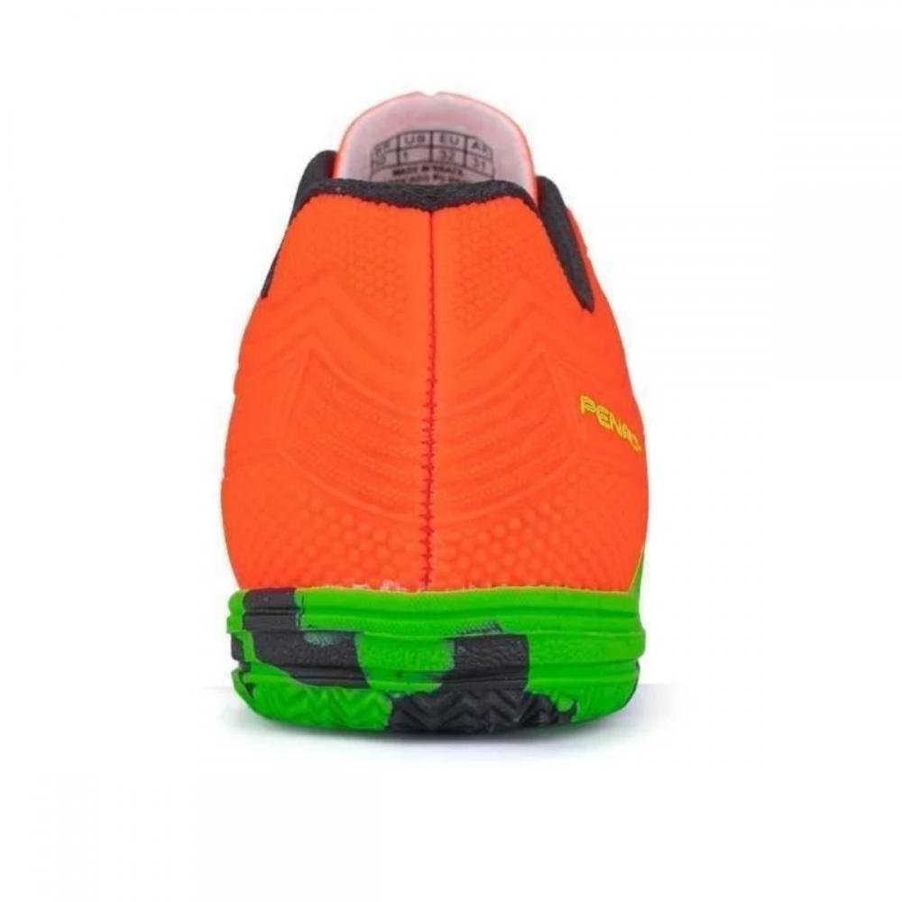 CHUTEIRA FUTSAL PENALTY MATIS KIDS XXI Laranja/Verde 3