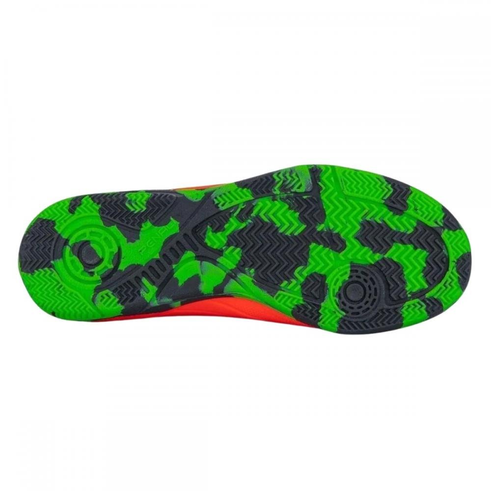 CHUTEIRA FUTSAL PENALTY MATIS KIDS XXI Laranja/Verde 5