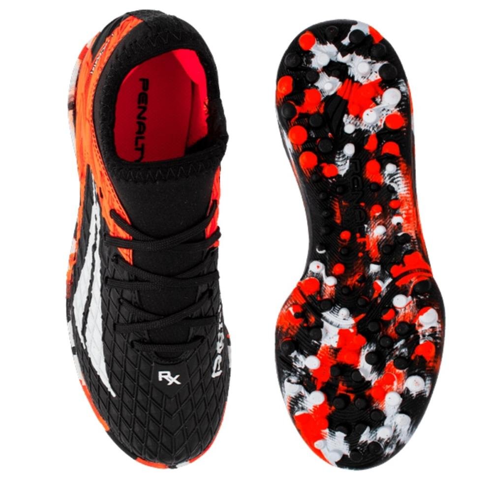 CHUTEIRA SOCIETY PENALTY RX LOCKER KIDS  Preto/Vermelho 2