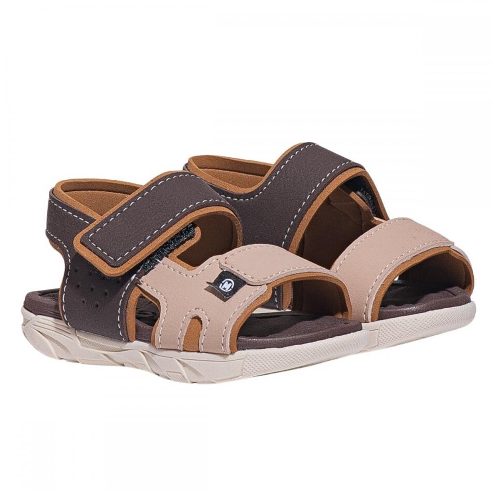 SANDÁLIA MOLEKINHO BABY 2135.137 Marrom 2