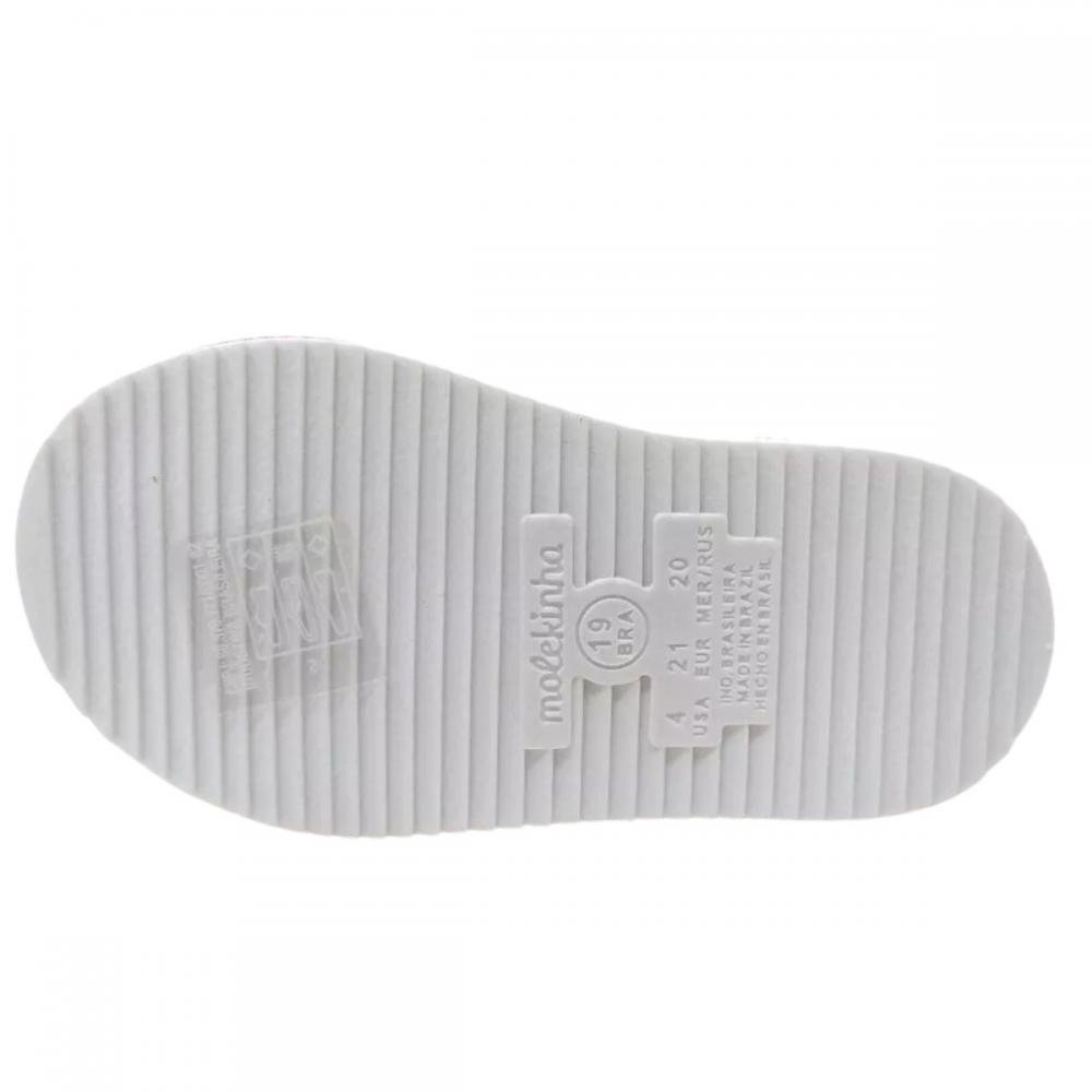 TÊNIS MOLEKINHA BABY FLATFORM 2131.612 Rosa/Prata 5