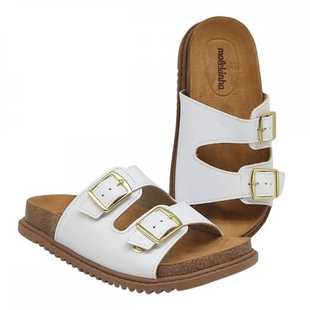 PAPETE MOLEKINHA MENINA FIVELA 2357.103 Branco 5