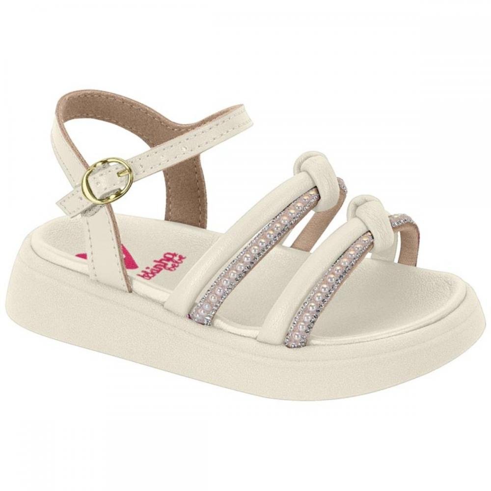 PAPETE MOLEKINHA BABY FLATFORM 2733.103 Branco 1