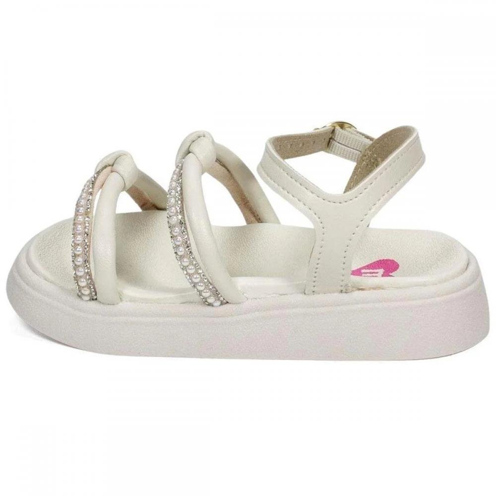 PAPETE MOLEKINHA BABY FLATFORM 2733.103 Branco 5