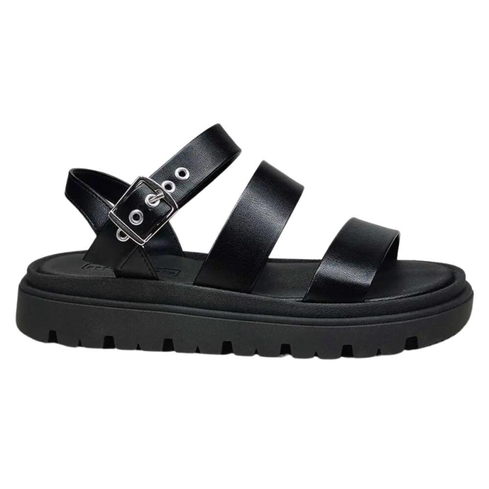 SANDÁLIA MOLECA TRATORADA 5504.101 Preto 2