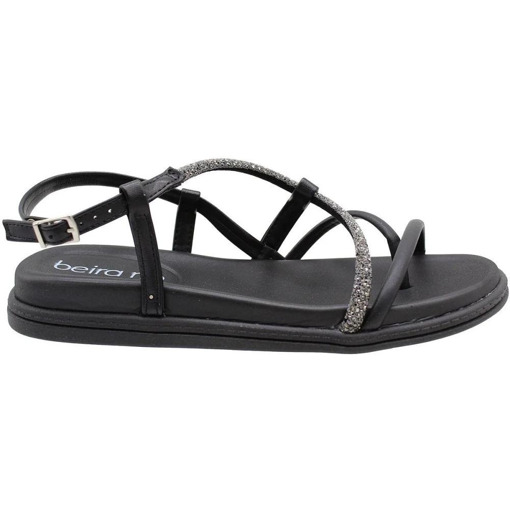PAPETE BEIRA RIO STRASS 8513.106 Preto 2