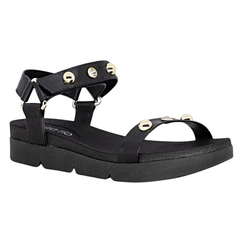 SANDÁLIA BEIRA RIO CONFORTO SPIKE 8387.537 Preto 5