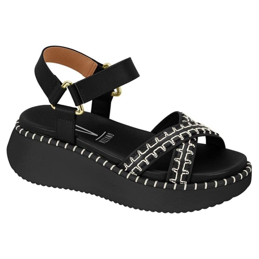 SANDÁLIA VIZZANO ANABELA 6519.102 Preto 1
