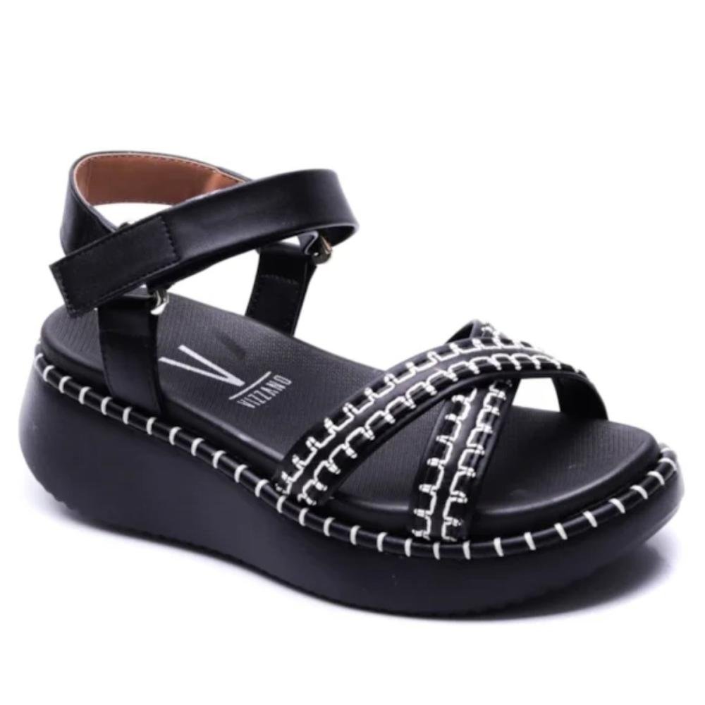 SANDÁLIA VIZZANO ANABELA 6519.102 Preto 3