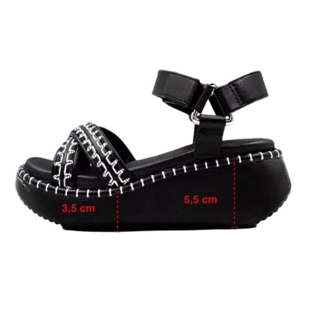 SANDÁLIA VIZZANO ANABELA 6519.102 Preto 6