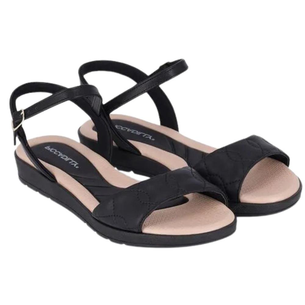SANDÁLIA RASTEIRA PICCADILLY REJANE 410036 Preto 2