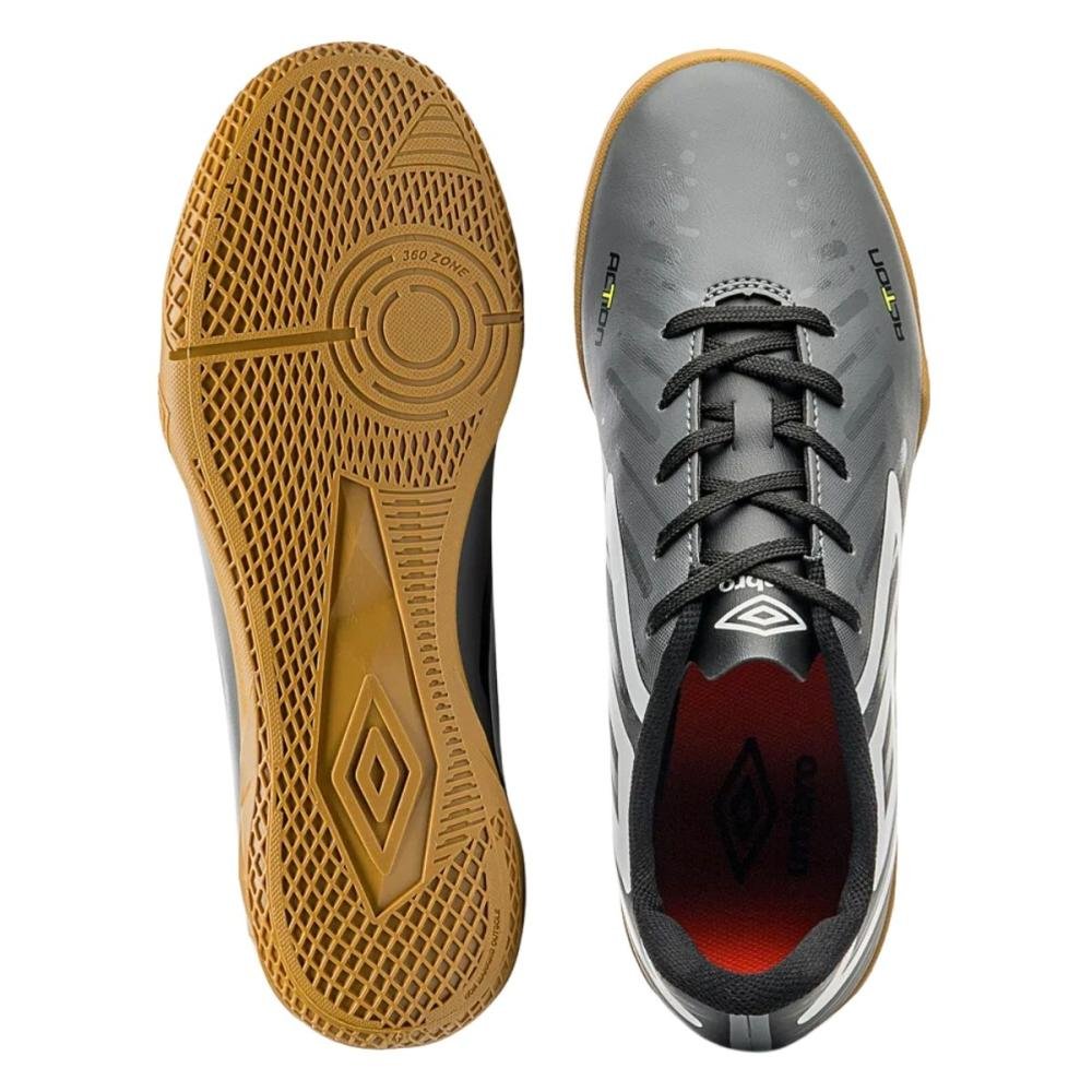 CHUTEIRA FUTSAL UMBRO ACTION U01FB00250 Cinza 2
