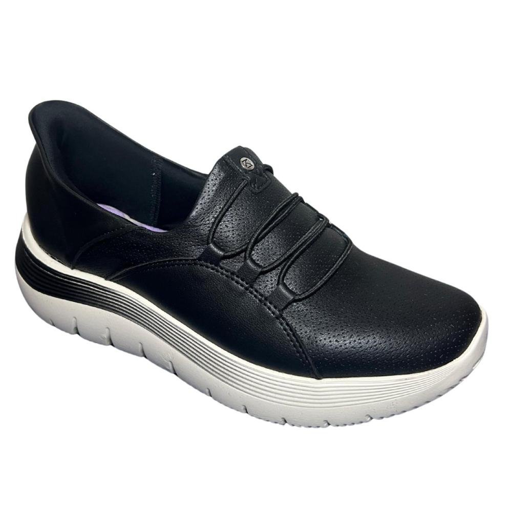 TÊNIS PICCADILLY SLIP FIT 925002 Preto 2