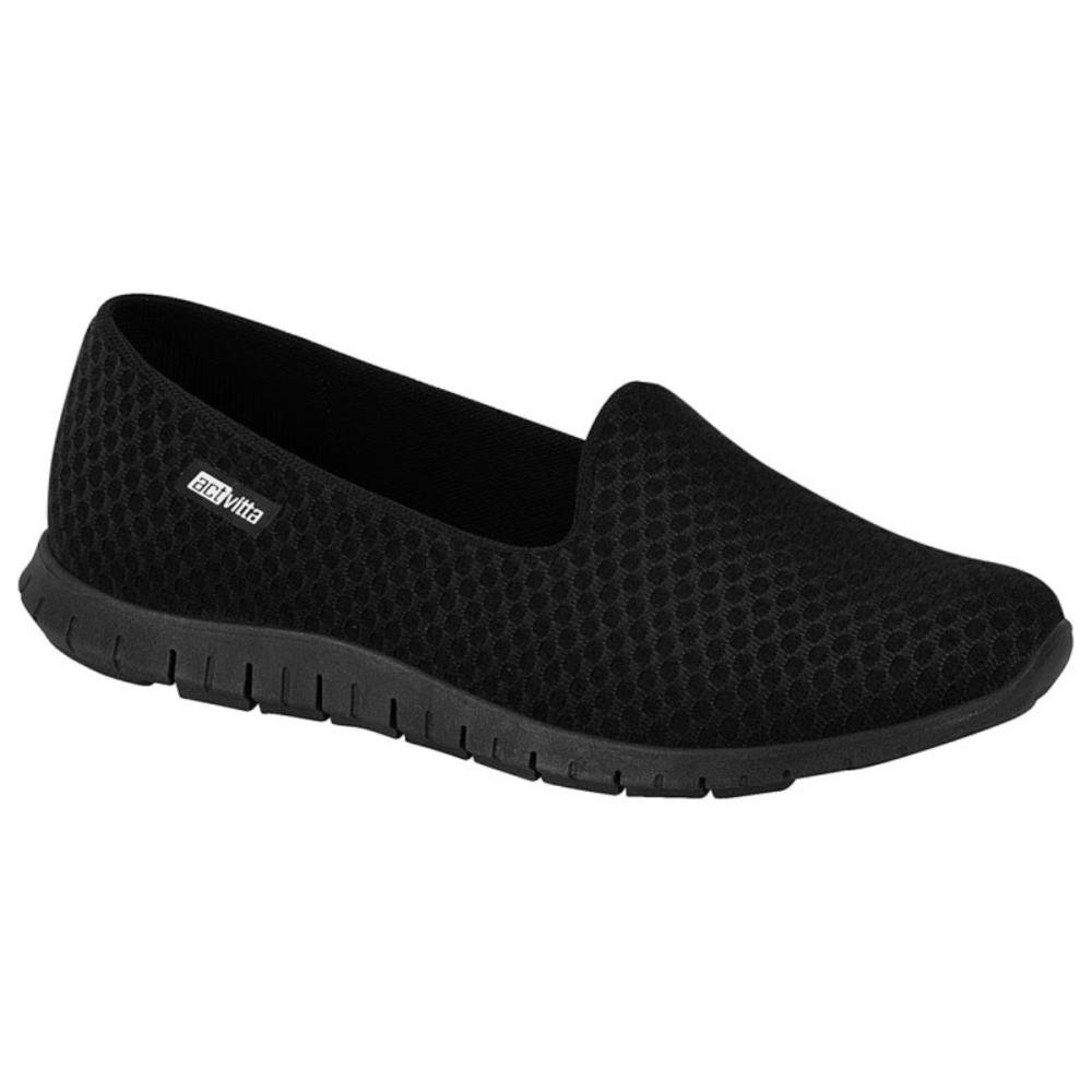 TÊNIS ACTVITTA SLIP ON 4202.500 Preto 1