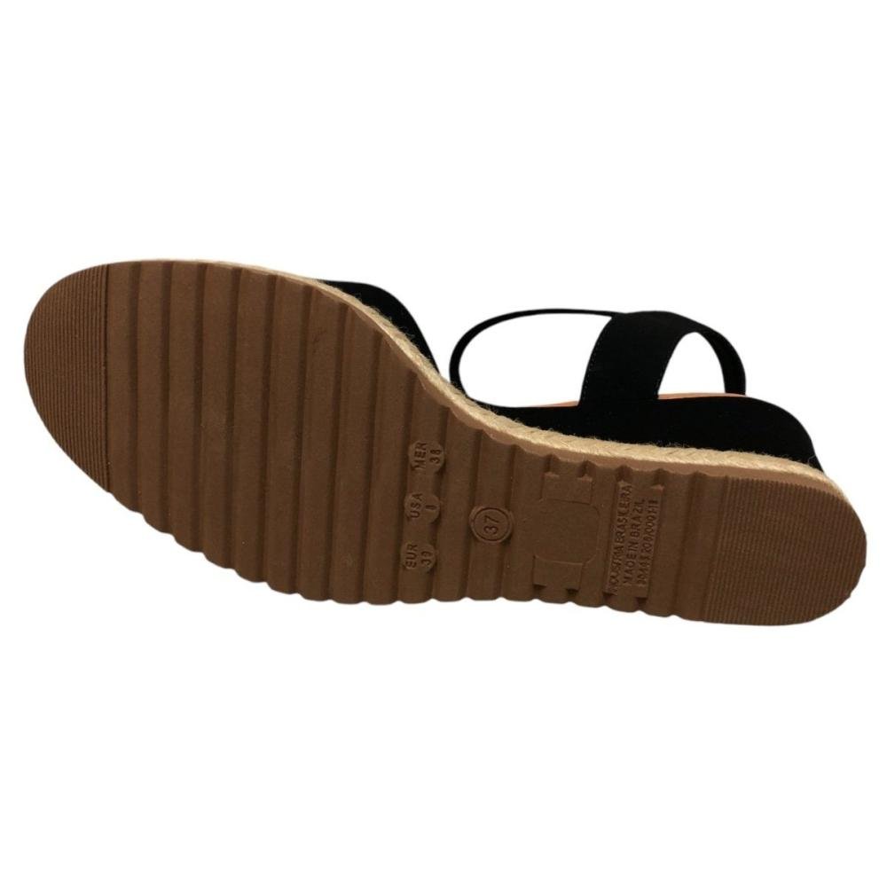 SANDÁLIA ESPADRILHE BEBECÊ ANABELA T5828-161 Preto 5