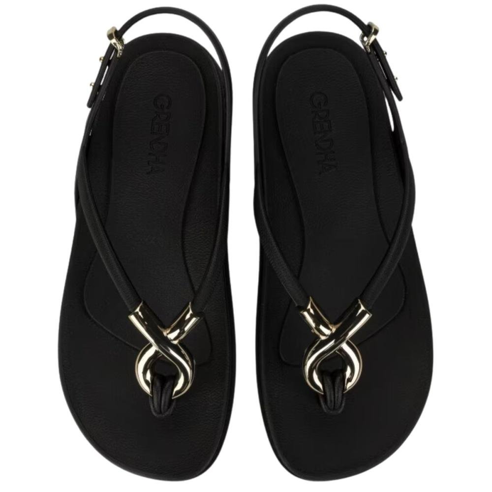 SANDÁLIA GRENDHA MUSA 19036 Preto 3